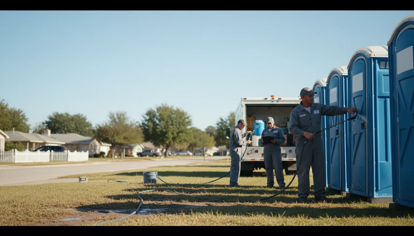 Long-Term Portable Toilet Rental in Fidelity, IL near me
